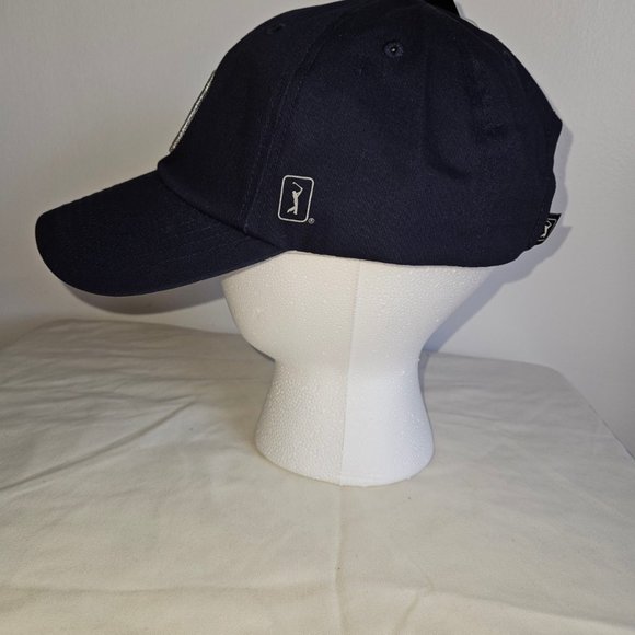PGA Tour Baseball Hat - Adult\Unisex\Navy Blue - Picture 2 of 5
